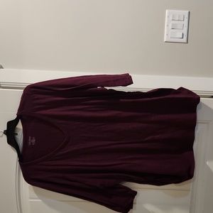 Wine colored tshirt